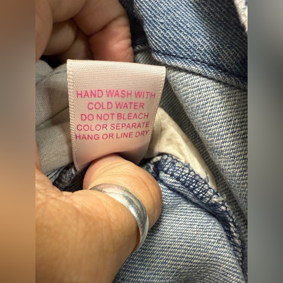 So Me Blue Denim Button-Front Midi Skirt 0113 - Picture 10 of 10